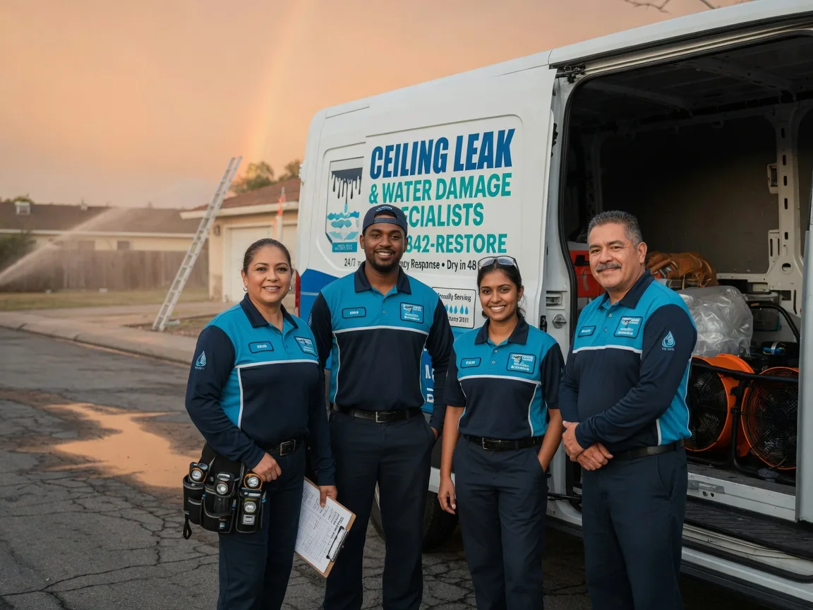 Ceiling Leak Cleanup company in Tallmadge, OH
